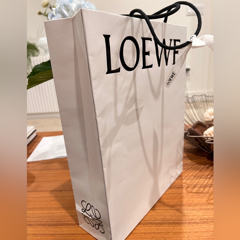 Brand new Loewe paper shopping bag
